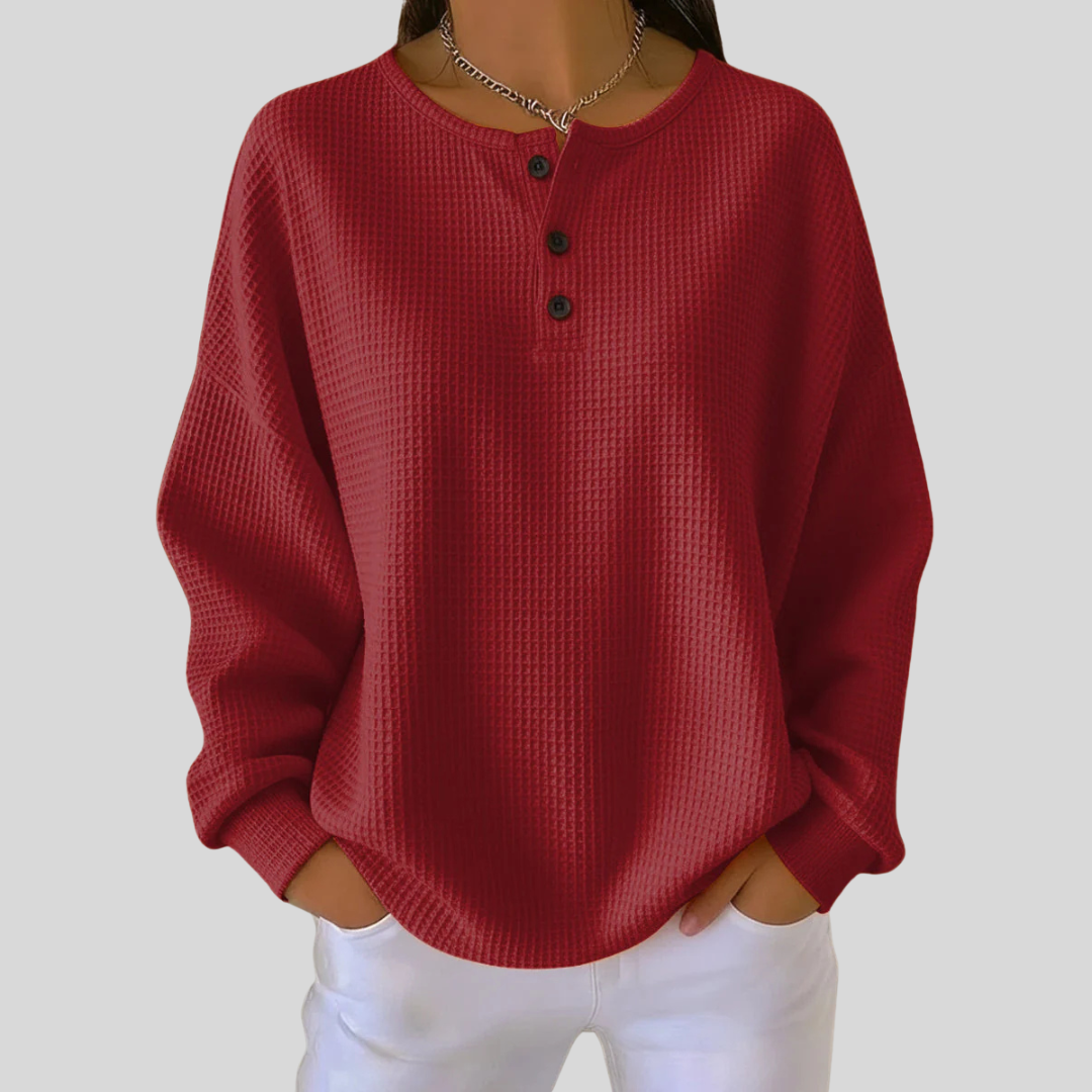 Надежда | Casual Henley Суитчър
