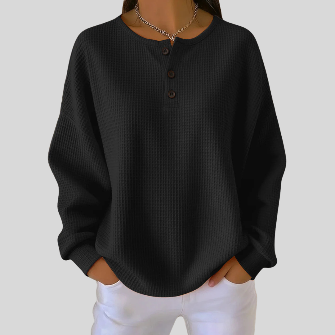 Надежда | Casual Henley Суитчър