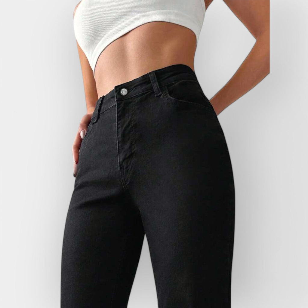 Висок талия Bootcut Дънки