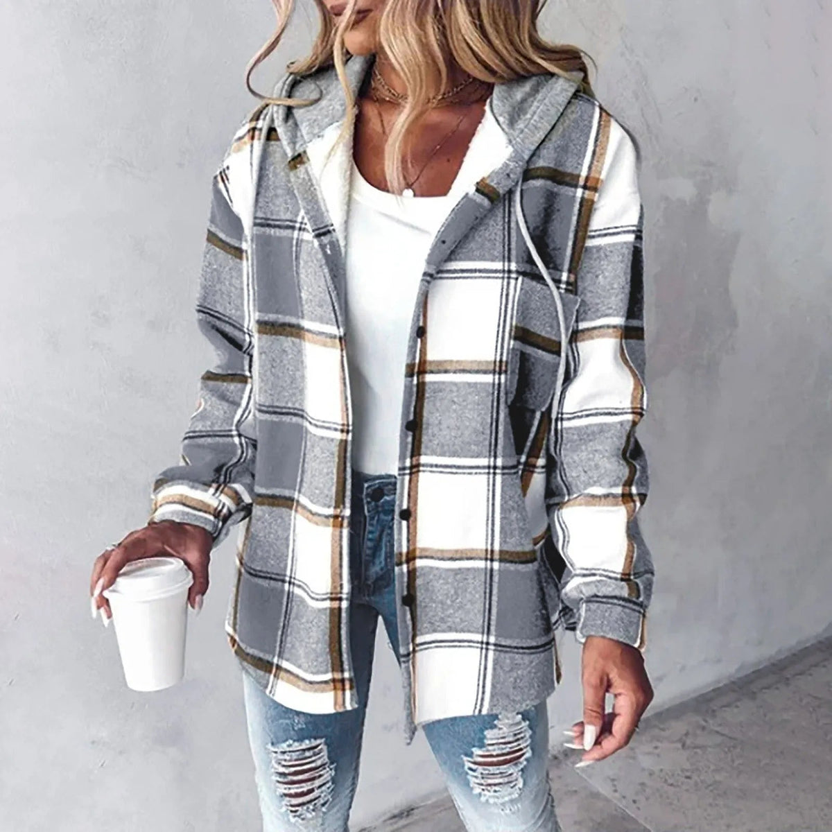 Калина | Ушито overshirt с качулка