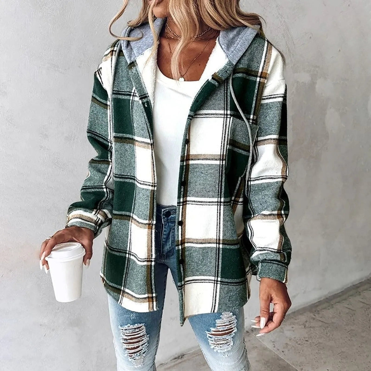 Калина | Ушито overshirt с качулка