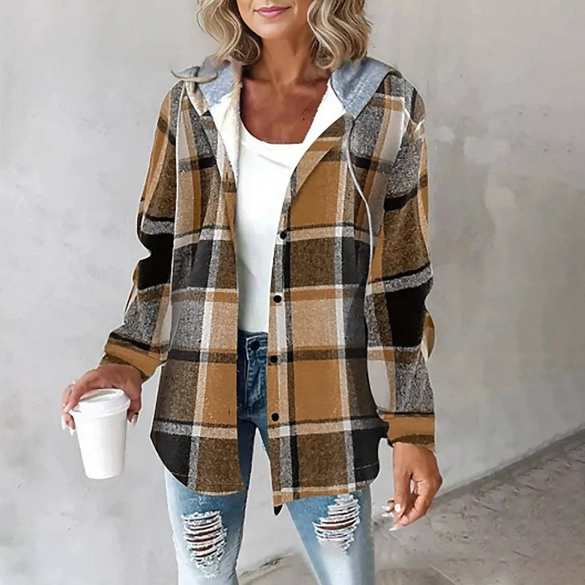 Калина | Ушито overshirt с качулка