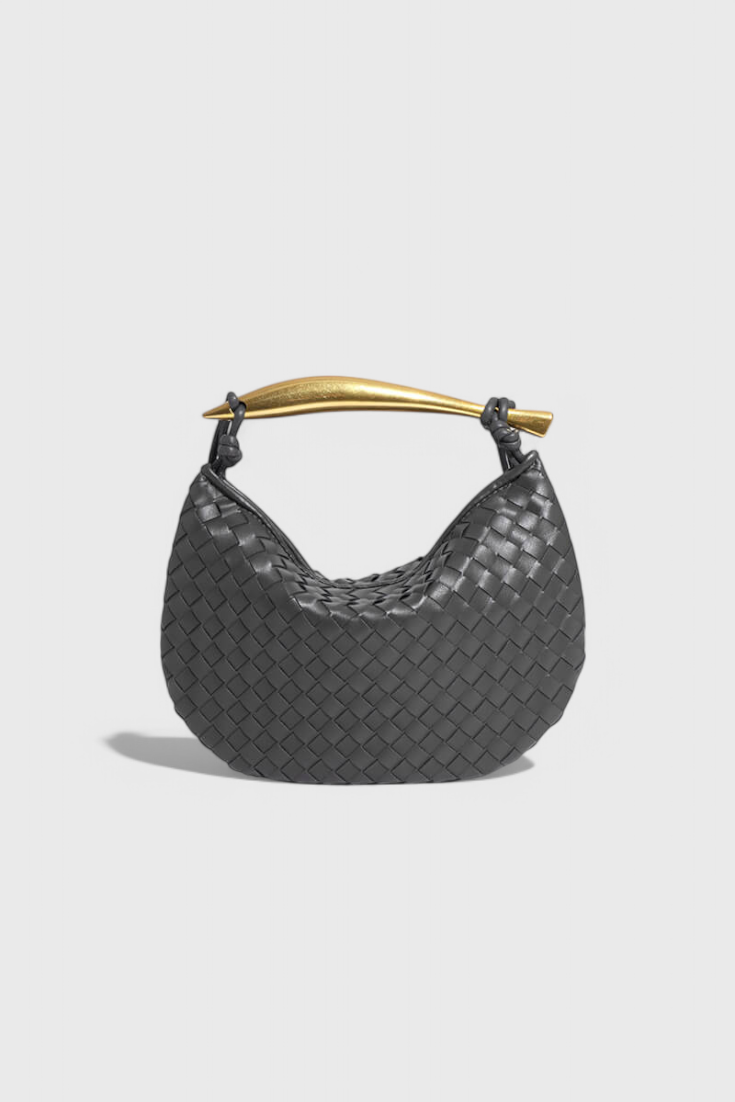 Чанта Gerda Bolso Woven с Златна Дръжка