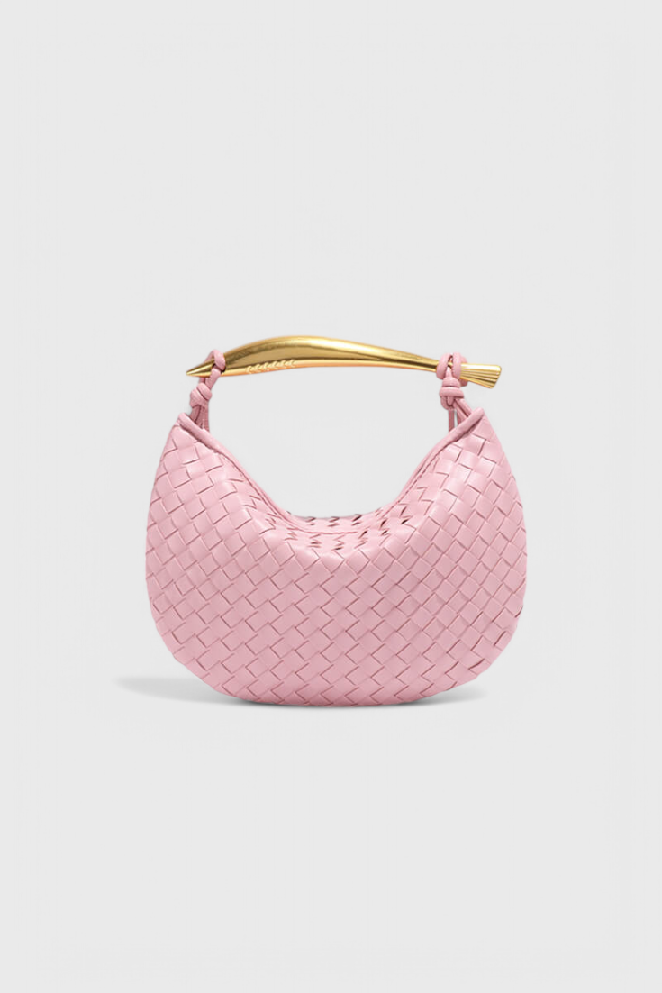 Чанта Gerda Bolso Woven с Златна Дръжка