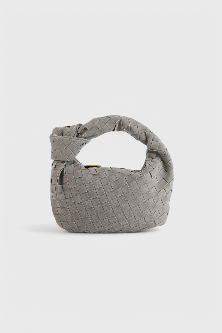 Чанта Mini Remi Woven с детайл на възел