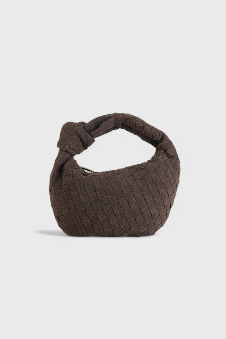 Чанта Mini Remi Woven с детайл на възел