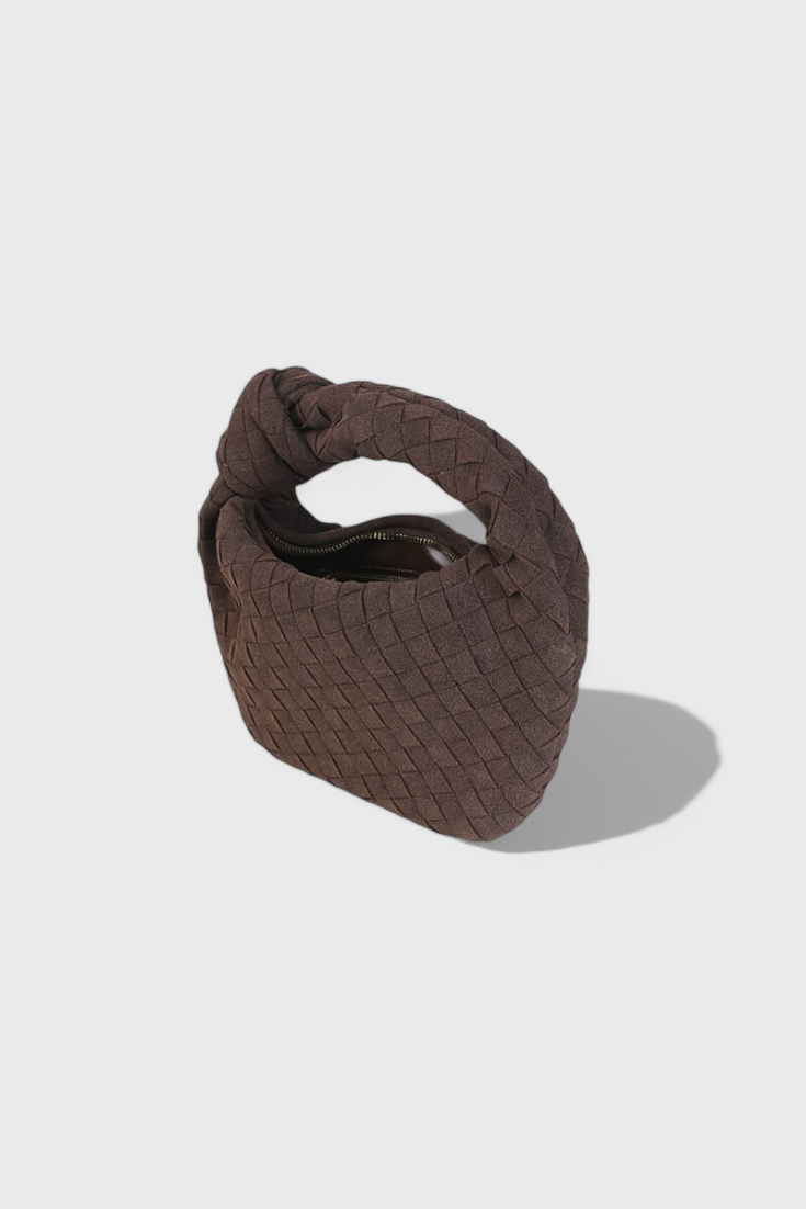 Чанта Mini Remi Woven с детайл на възел
