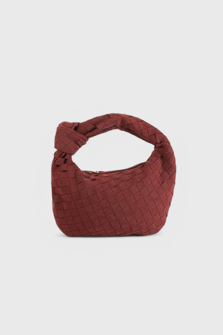 Чанта Mini Remi Woven с детайл на възел