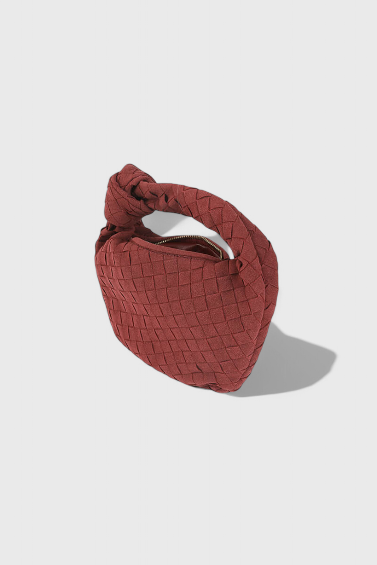 Чанта Mini Remi Woven с детайл на възел