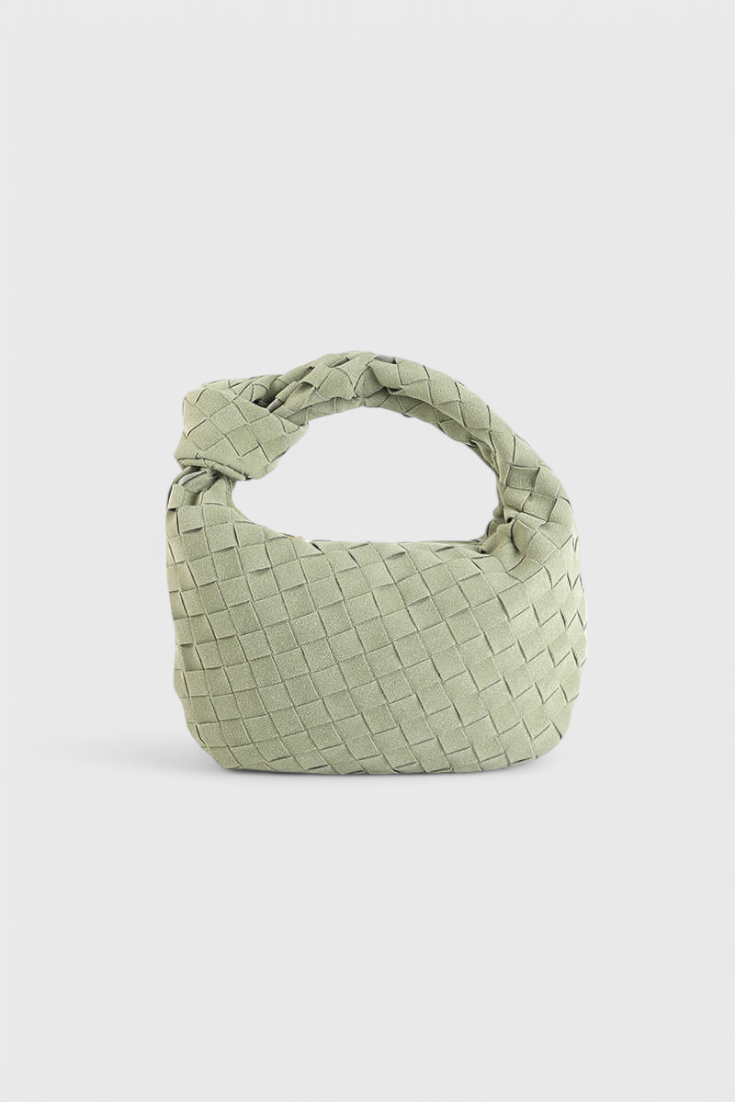 Чанта Mini Remi Woven с детайл на възел