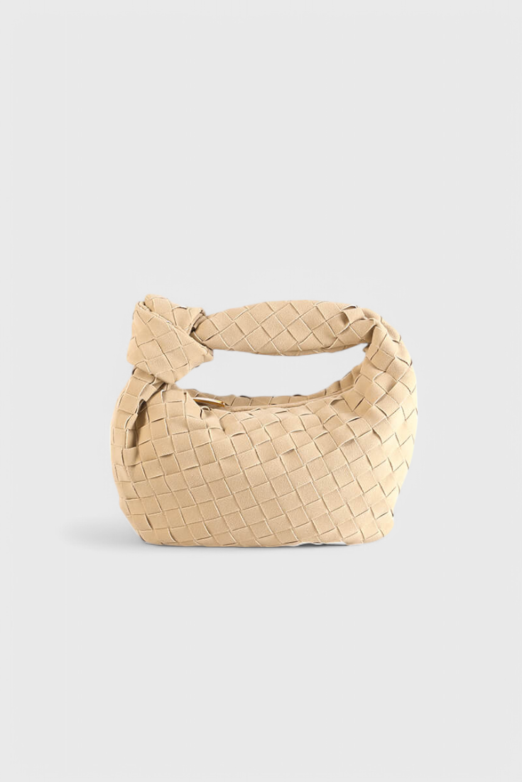 Чанта Mini Remi Woven с детайл на възел