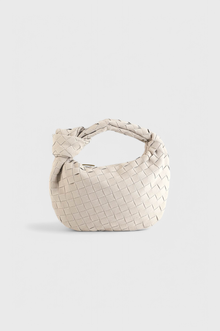 Чанта Mini Remi Woven с детайл на възел