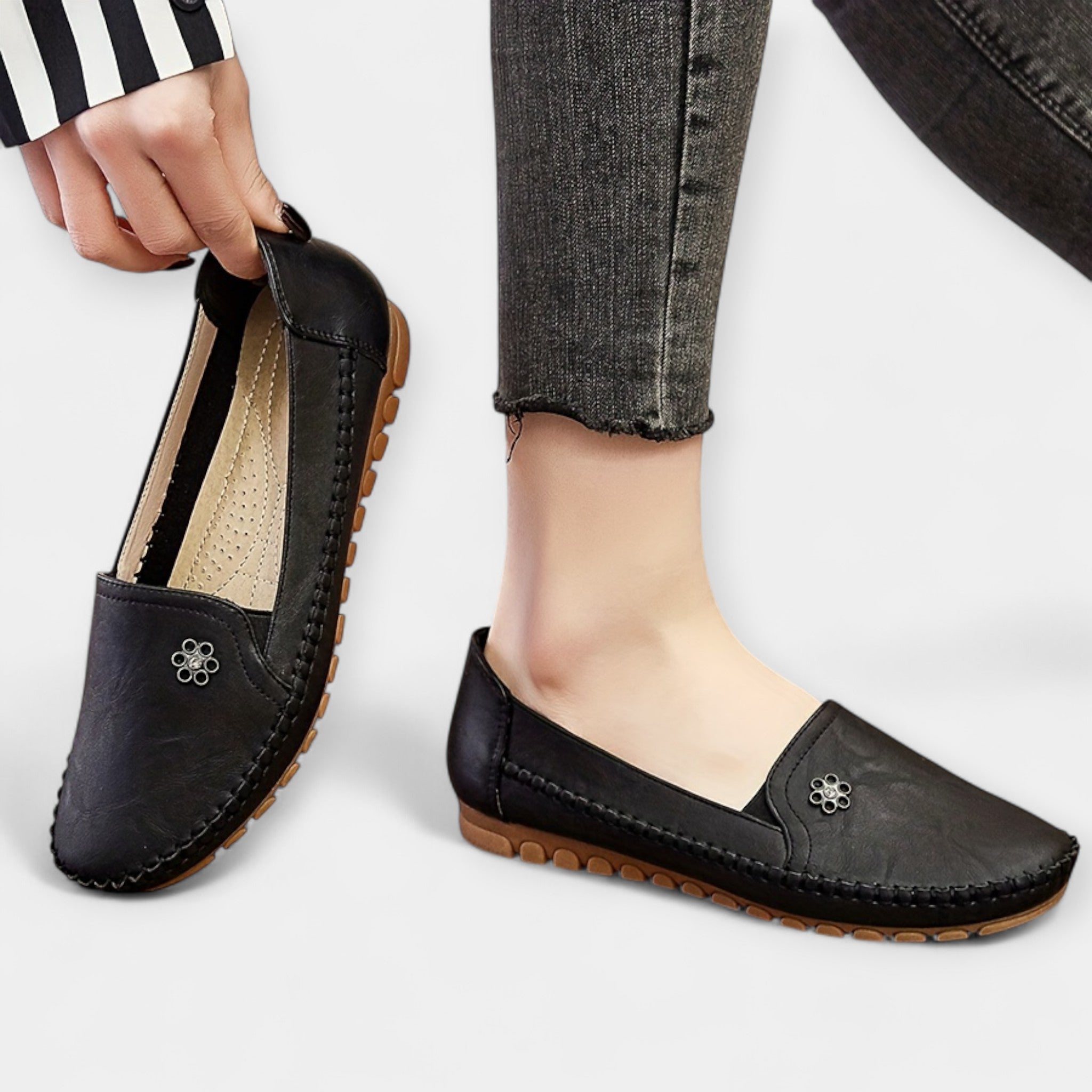 Обувки Slip-On с Мека Подметка