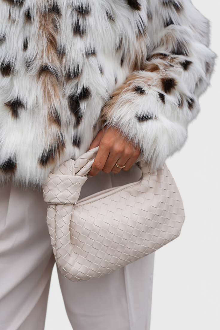 Чанта Sage Bolso Satchel Mini Woven