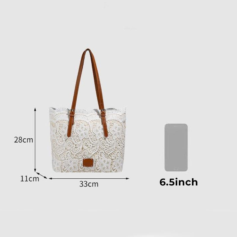 Биа - Чанта за рамо от дантела